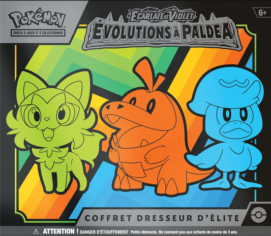Pokémon - Coffret Dresseur d'Élite - Ecarlate et Violet - Evolutions à Paldéa (EV02)